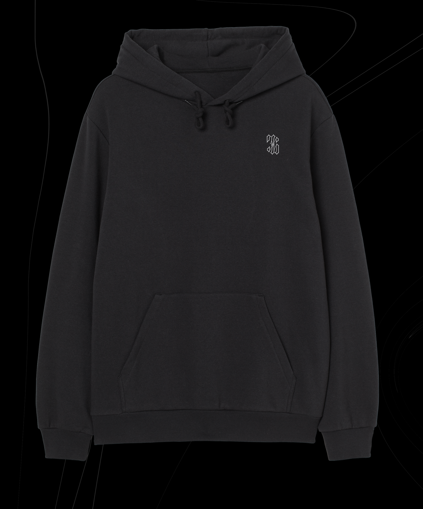 136ERZ - THE CLASSIC ONE - HOODIE - OFF BLACK