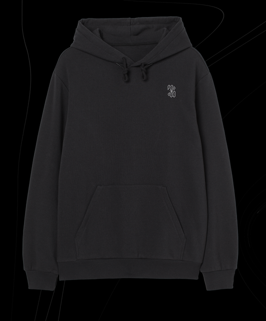 136ERZ - THE CLASSIC ONE - HOODIE - OFF BLACK