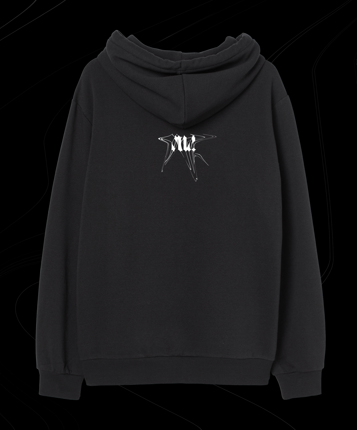 136ERZ - THE CLASSIC ONE - HOODIE - OFF BLACK