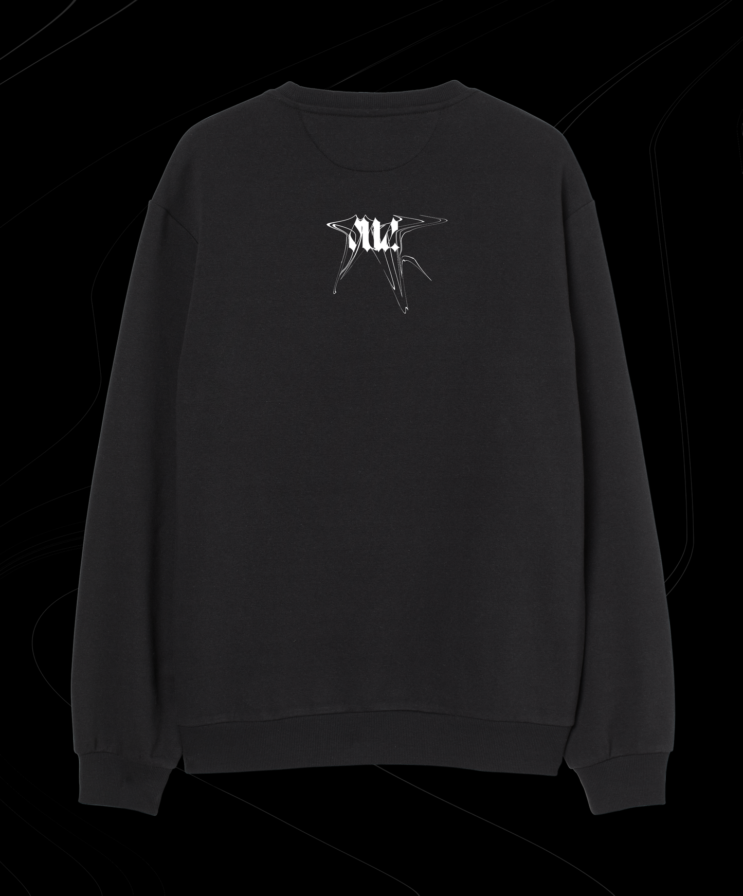 136ERZ - THE CLASSIC ONE - SWEATER - OFF BLACK