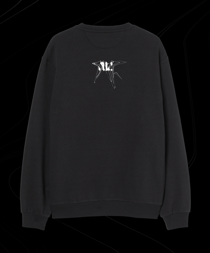 136ERZ - THE CLASSIC ONE - SWEATER - OFF BLACK